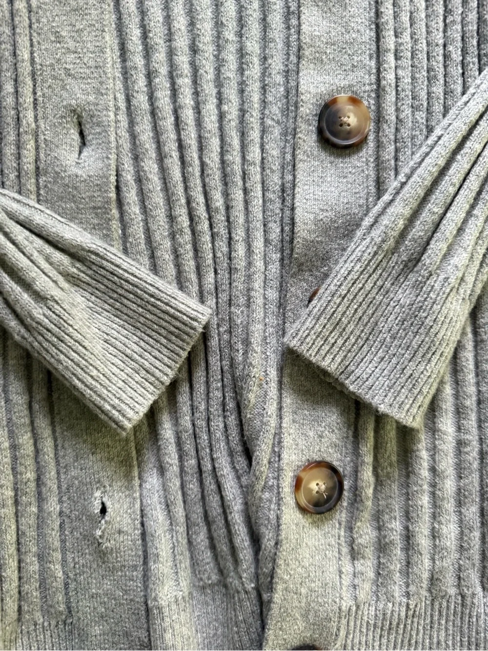 NWOT LOFT Ribbed Knit Cardigan